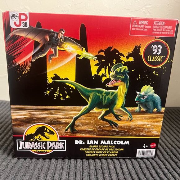 Jurassic Park Dr. Ian Malcolm Glider Escape Pack - Picture 2 of 7